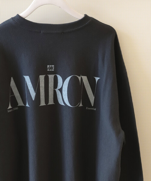 AMERICANA（アメリカーナ）の「AMERICANA × Firsthand/アメリカーナ 別注 裏毛 プリント クルーネック スウェット【限定展開】（スウェット・レディース・オフホワイト/ブラウン系その他/スミクロ・FREE）」の11枚目の写真