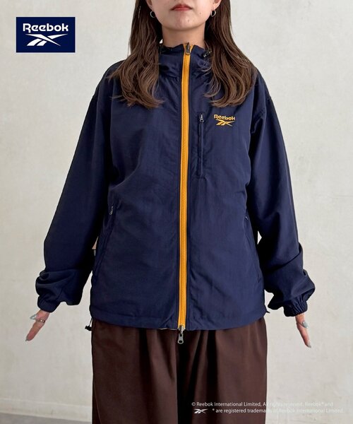 Reebok(リーボック)の「【Reebok】リバーシブルフーディジャケット(ブルゾン・メンズ・ブラック/ブラウン/ネイビー・MEDIUM/LARGE)」の4枚目の写真