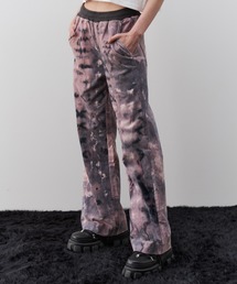 AIVER（アイバー）の「AIVER　ブリーチベロアフレアパンツ（スウェットパンツ）」