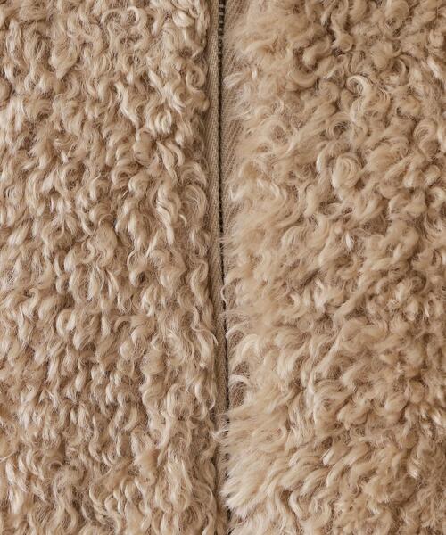 DRESSTERIOR(ドレステリア)の「プードルボアパーカー(ブルゾン・レディース・ブラウン系その他・38/36)」の5枚目の写真