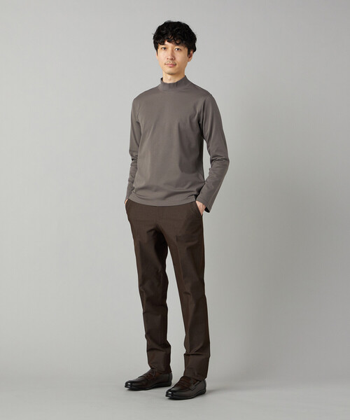 COMME CA MEN(コムサメン)の「【セットアップ対応】デニムライクジャージー テーパードパンツ(その他パンツ・メンズ・ネイビー/ダークブラウン・M/L/S)」の11枚目の写真