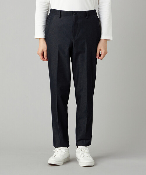 COMME CA MEN(コムサメン)の「【セットアップ対応】デニムライクジャージー テーパードパンツ(その他パンツ・メンズ・ネイビー/ダークブラウン・M/L/S)」の14枚目の写真