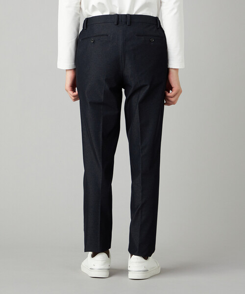 COMME CA MEN(コムサメン)の「【セットアップ対応】デニムライクジャージー テーパードパンツ(その他パンツ・メンズ・ネイビー/ダークブラウン・M/L/S)」の16枚目の写真