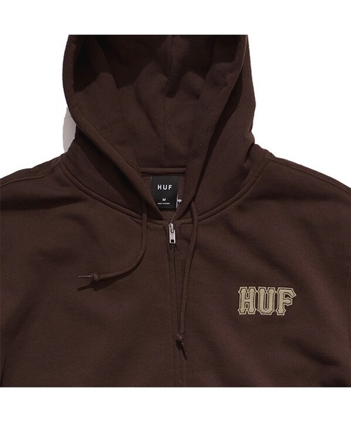 HUF(ハフ)の「HUF クラシックロゴパーカー(パーカー・メンズ・ブラック/ネイビー/チョコ・LARGE/MEDIUM)」の5枚目の写真