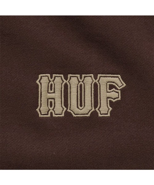 HUF(ハフ)の「HUF クラシックロゴパーカー(パーカー・メンズ・ブラック/ネイビー/チョコ・LARGE/MEDIUM)」の7枚目の写真