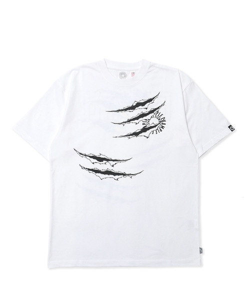 EXAMPLE（エグザンプル）の「EXAMPLE BEAST CLAW TEE（Tシャツ/カットソー・メンズ・ホワイト×グリーン/ホワイト×ブルー・XL/L/XXL）」の10枚目の写真