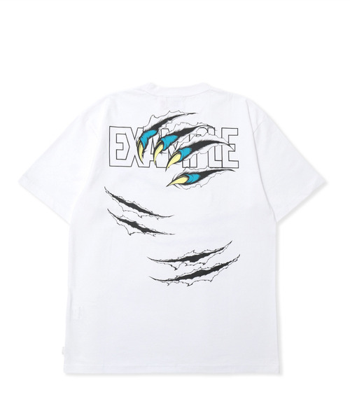 EXAMPLE（エグザンプル）の「EXAMPLE BEAST CLAW TEE（Tシャツ/カットソー・メンズ・ホワイト×グリーン/ホワイト×ブルー・XL/L/XXL）」の11枚目の写真