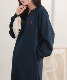 [ U.S. POLO ASSN. ] 選べるタイプ 裏起毛ワンピース