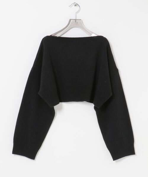 URBAN RESEARCH（アーバンリサーチ）の「new basic　HIGH RIDGE KNIT（ニット/セーター・レディース・ブラック/ライトカーキ・FREE）」の2枚目の写真