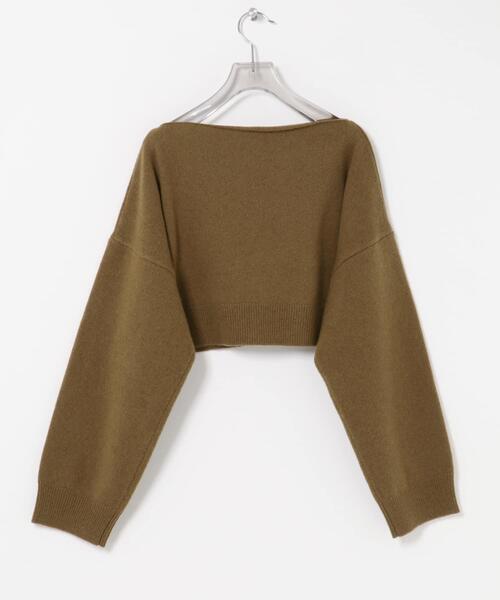 URBAN RESEARCH（アーバンリサーチ）の「new basic　HIGH RIDGE KNIT（ニット/セーター・レディース・ブラック/ライトカーキ・FREE）」の19枚目の写真