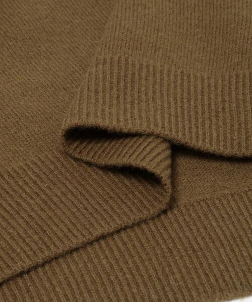 URBAN RESEARCH（アーバンリサーチ）の「new basic　HIGH RIDGE KNIT（ニット/セーター・レディース・ブラック/ライトカーキ・FREE）」の20枚目の写真