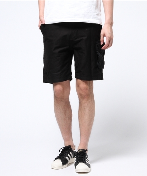 XLARGE(エクストララージ)の「CARGO SHORT(カーゴパンツ・メンズ・オリーブ/ブラック/ネイビー・MEDIUM/X-LARGE/SMALL/LARGE)」の1枚目の写真