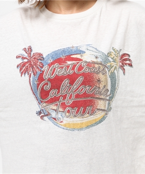 RODEO CROWNS WIDE BOWL（ロデオクラウンズワイドボウル）の「WCCA ビッグ Tシャツ（Tシャツ/カットソー・レディース・チャコールグレー/オフホワイト/ベージュ・FREE）」の6枚目の写真