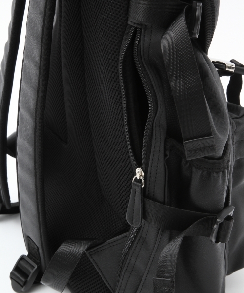 GLOBAL WORK（グローバルワーク）の「フェイクレザートレイルバックパック/724282 （バックパック/リュック・メンズ・グレー/ブラック・ONE SIZE）」の5枚目の写真