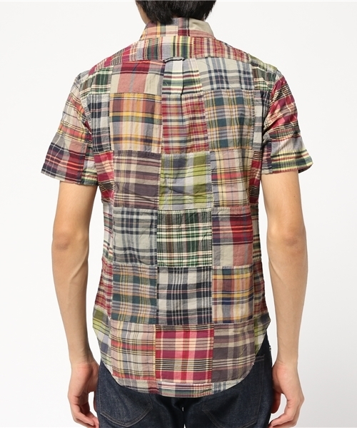 POLO RALPH LAUREN（ポロ ラルフ ローレン）の「マドラス ショートスリーブ シャツ（シャツ/ブラウス・メンズ・ブルー系5・SMALL/LARGE/MEDIUM/X-SMALL）」の3枚目の写真