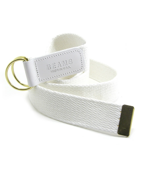 BEAMS（ビームス）の「Suspender Factory of San Francisco×BEAMS / 別注 ダブルリングベルト（ベルト・メンズ・ホワイト/ブラック/ダークブラウン・ONE SIZE）」の2枚目の写真