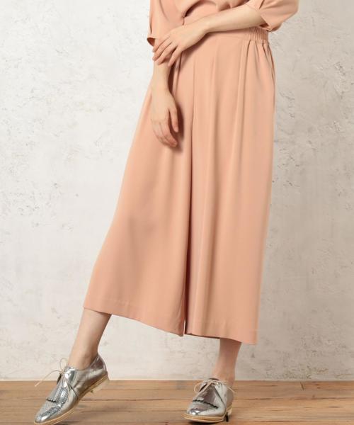 green label relaxing（グリーンレーベルリラクシング）の「◆RF SelfWash P WID パンツ -JPPO◆（その他パンツ・レディース・ライトピンク/ネイビー/ダークグレー・38/46/44/34/40/42/36）」の3枚目の写真