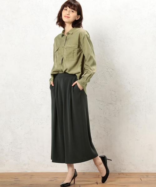 green label relaxing（グリーンレーベルリラクシング）の「◆RF SelfWash P WID パンツ -JPPO◆（その他パンツ・レディース・ライトピンク/ネイビー/ダークグレー・38/46/44/34/40/42/36）」の10枚目の写真