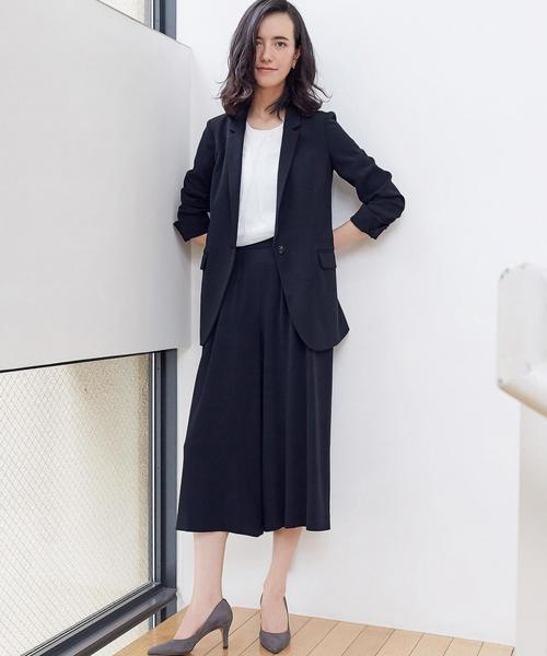 green label relaxing（グリーンレーベルリラクシング）の「◆RF SelfWash P WID パンツ -JPPO◆（その他パンツ・レディース・ライトピンク/ネイビー/ダークグレー・38/46/44/34/40/42/36）」の8枚目の写真