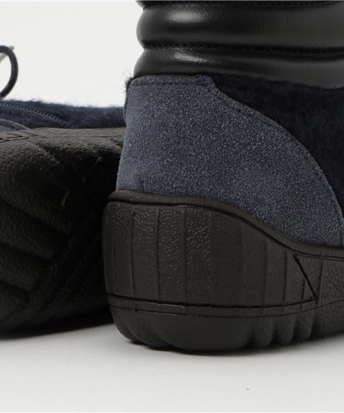 Rin clover（リンクローバー）の「Rin Clover(リン　クローバー)/異素材コンビ使いトレッキング風レースアップブーツ（ブーツ・レディース・グレー/チャコールグレー/キャメル/ネイビー・M/S/L/LL）」の12枚目の写真