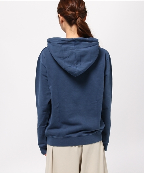 Denime（ドゥニーム）の「プリントスウェットプルオーバーパーカー MELROSE（パーカー・レディース・ホワイト/ネイビー/イエロー・FREE）」の8枚目の写真