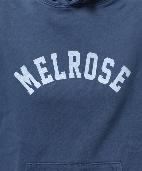 Denime（ドゥニーム）の「プリントスウェットプルオーバーパーカー MELROSE（パーカー・レディース・ホワイト/ネイビー/イエロー・FREE）」の12枚目の写真