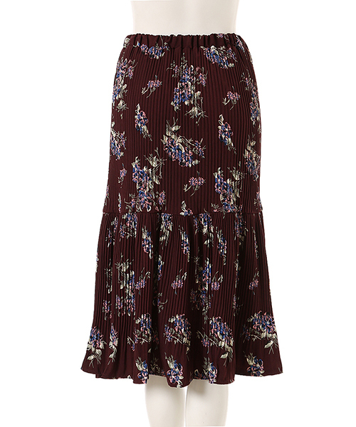 fifth（フィフス）の「フラワーミディスカート（スカート・レディース・ボルドー/ブラック/ネイビー・MEDIUM）」の7枚目の写真