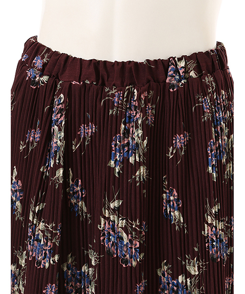 fifth（フィフス）の「フラワーミディスカート（スカート・レディース・ボルドー/ブラック/ネイビー・MEDIUM）」の8枚目の写真