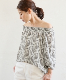 LEPSIM | シフォンシャーリングブラウスLS　741739(シャツ/ブラウス)