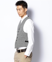 BEAMS PLUS（ビームスプラス）の「BEAMS PLUS / ハリスツイードベスト