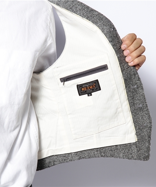 BEAMS PLUS（ビームスプラス）の「BEAMS PLUS / ハリスツイードベスト