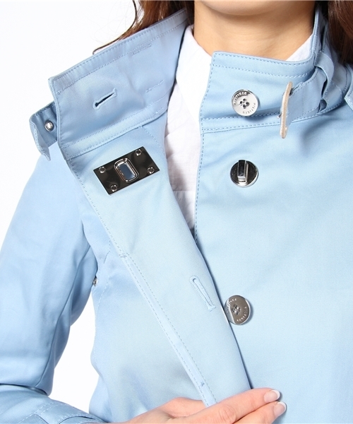 トミーヒルフィガー ボタンダウントレンチコート レディース S TOMMY HILFIGER（トミーヒルフィガー）の「ベーシックトレンチコート