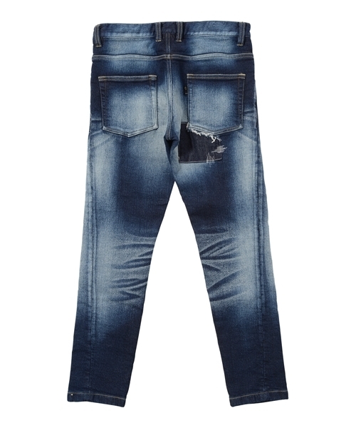 パンツ MAZZ DOUBLE WAIST DENIM damage パンツ MAZZ DOUBLE WAIST DENIM damage Super Damage Wide