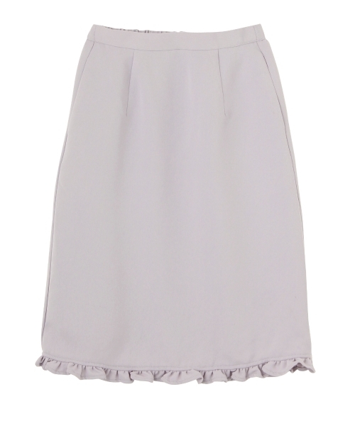 merry jenny（メリージェニー）の「フリルペンシルスカート（スカート・レディース・ライトブルー/ブラック/ワイン・FREE）」の3枚目の写真