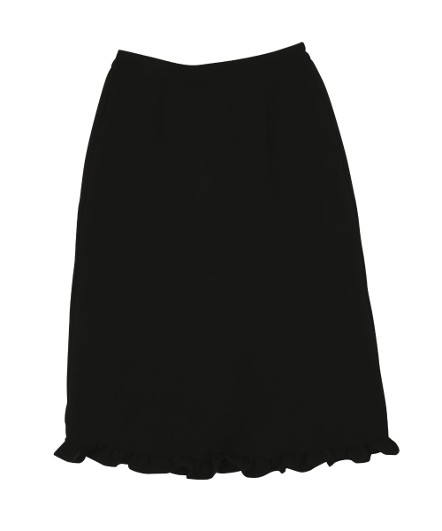 merry jenny（メリージェニー）の「フリルペンシルスカート（スカート・レディース・ライトブルー/ブラック/ワイン・FREE）」の2枚目の写真