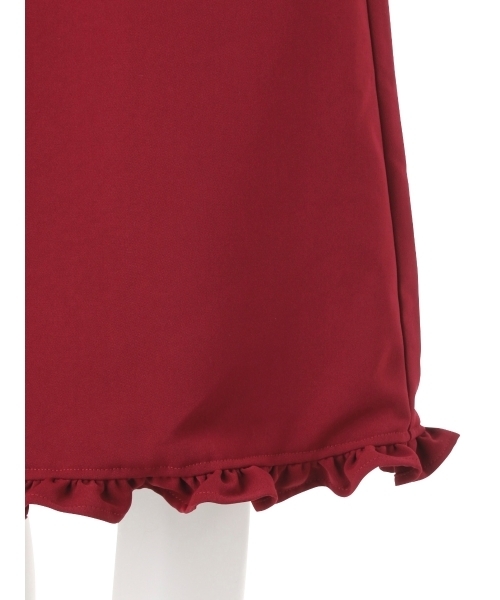 merry jenny（メリージェニー）の「フリルペンシルスカート（スカート・レディース・ライトブルー/ブラック/ワイン・FREE）」の9枚目の写真