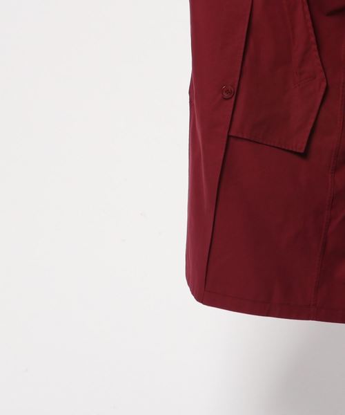 Another Edition（アナザーエディション）の「BIG TRENCH（トレンチコート・レディース・ベージュ/ワインレッド・SMALL/MEDIUM）」の3枚目の写真