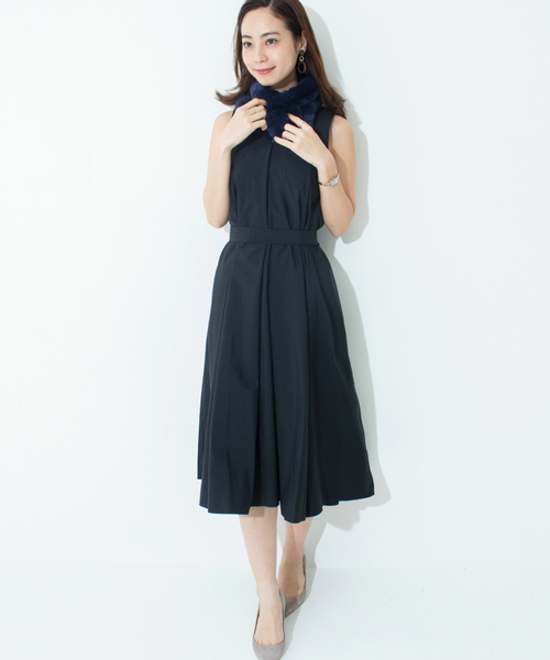 Furryrate（ファーリーレート）の「Vネックスーパーヘムドレスワンピース（ワンピース・レディース・マスタード/レッド/ダークネイビー/ブラック・FREE）」の11枚目の写真