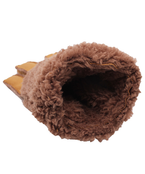 ８(eight)（エイト）の「フェイクムートン ボア 手袋（手袋・メンズ・ブラック/ブラウン/キャメル・FREE）」の9枚目の写真