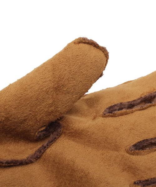 ８(eight)（エイト）の「フェイクムートン ボア 手袋（手袋・メンズ・ブラック/ブラウン/キャメル・FREE）」の10枚目の写真