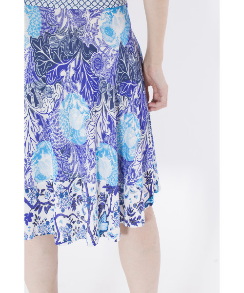 Desigual(デシグアル)の「「Desigual/デシグアル」ワンピース・ドレス(ワンピース・レディース・ブルー系その他・LARGE/MEDIUM/SMALL/X-LARGE/X-SMALL)」の11枚目の写真