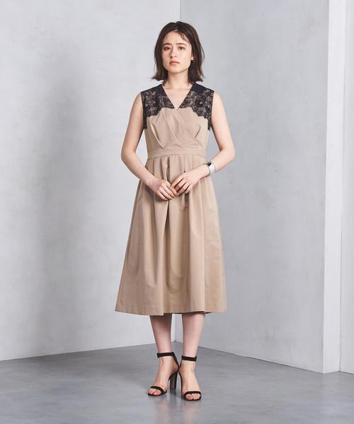 2025年モデル 極美品✨ユナイテッドアローズ　襟レース ワンピース 完売品 Dress｜DRESSES｜ユナイテッドアローズ（UNITED ARROWS）｜WOMEN