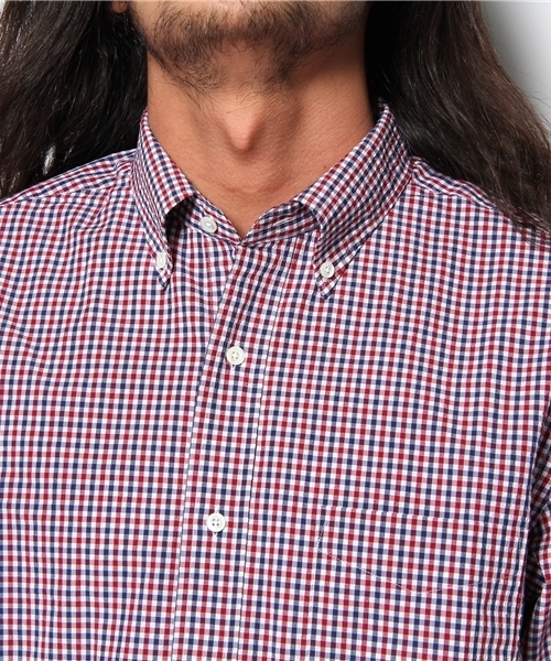 BEAMS PLUS（ビームスプラス）の「○BEAMS PLUS / ギンガムB.Dシャツ（シャツ/ブラウス・メンズ・ブルー/その他1・SMALL/MEDIUM/LARGE/X-LARGE/XX-LARGE）」の6枚目の写真