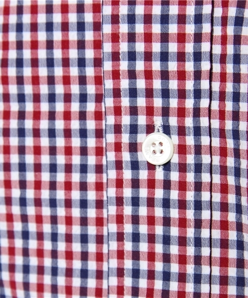 BEAMS PLUS（ビームスプラス）の「○BEAMS PLUS / ギンガムB.Dシャツ（シャツ/ブラウス・メンズ・ブルー/その他1・SMALL/MEDIUM/LARGE/X-LARGE/XX-LARGE）」の9枚目の写真