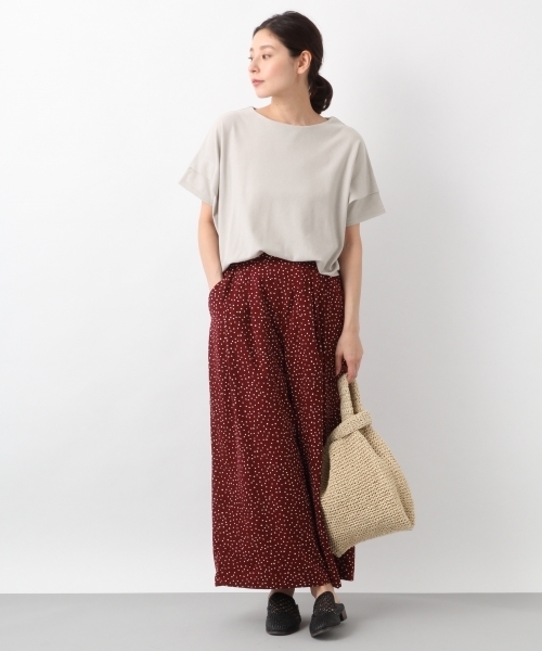 LEPSIM（レプシィム）の「ドットプリントワイドパンツ　789547（その他パンツ・レディース・ブルー系その他/レッド系その他/ブラック系その他・FREE）」の8枚目の写真