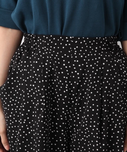 LEPSIM（レプシィム）の「ドットプリントワイドパンツ　789547（その他パンツ・レディース・ブルー系その他/レッド系その他/ブラック系その他・FREE）」の12枚目の写真