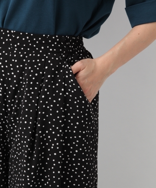 LEPSIM（レプシィム）の「ドットプリントワイドパンツ　789547（その他パンツ・レディース・ブルー系その他/レッド系その他/ブラック系その他・FREE）」の13枚目の写真