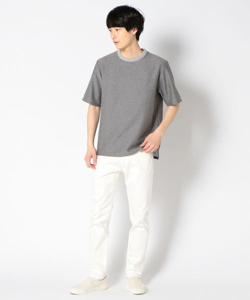 SHIPS（シップス）の「RED CARD×SHIPS: 別注 ジャストレングス ストレッチ スリムテーパード ホワイトデニム RHYTHM（デニムパンツ・メンズ・オフホワイト・30/31/32/34/29/33）」の11枚目の写真