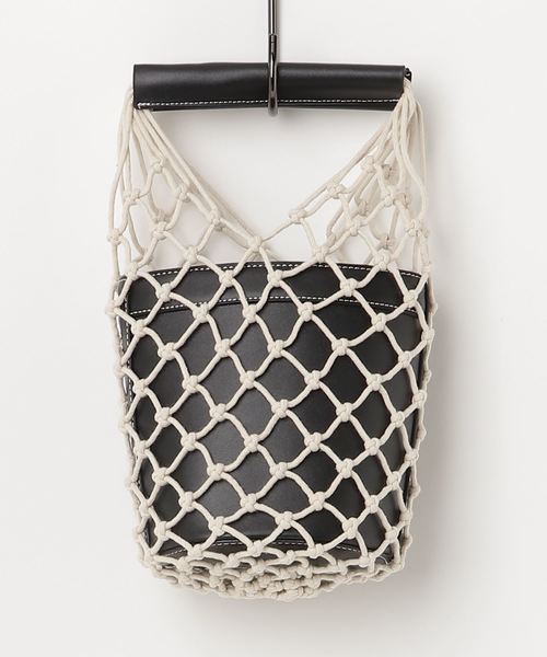 MOUSSY（マウジー）の「2WAY NET BAG（ハンドバッグ・レディース・ブラウン/ブラック・FREE）」の5枚目の写真