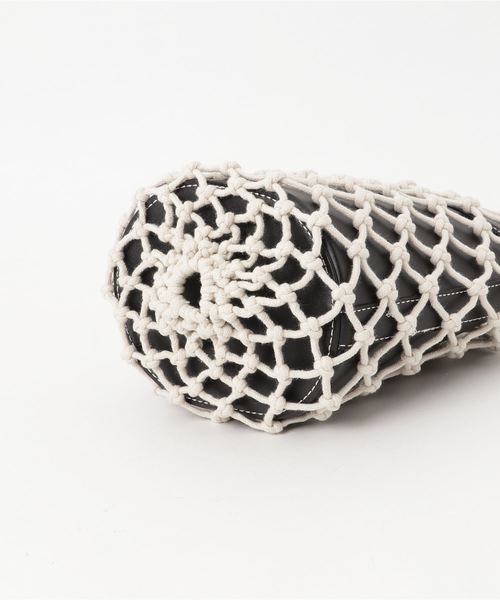 MOUSSY（マウジー）の「2WAY NET BAG（ハンドバッグ・レディース・ブラウン/ブラック・FREE）」の3枚目の写真